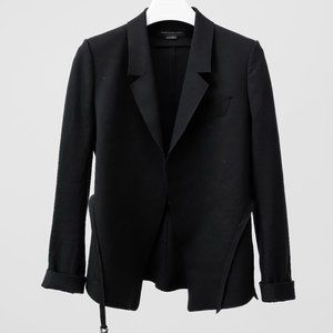 Marie Saint Pierre Black Scuba Blazer